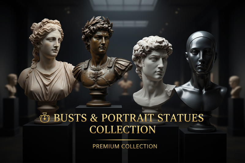 🗿 Busts & Portrait Statues Collection