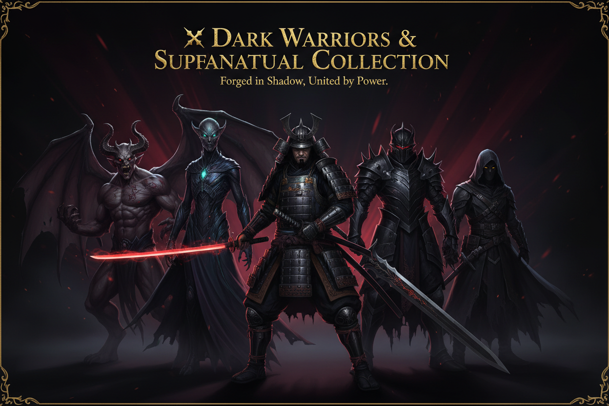 ⚔️ Dark Warriors & Supernatural Collection