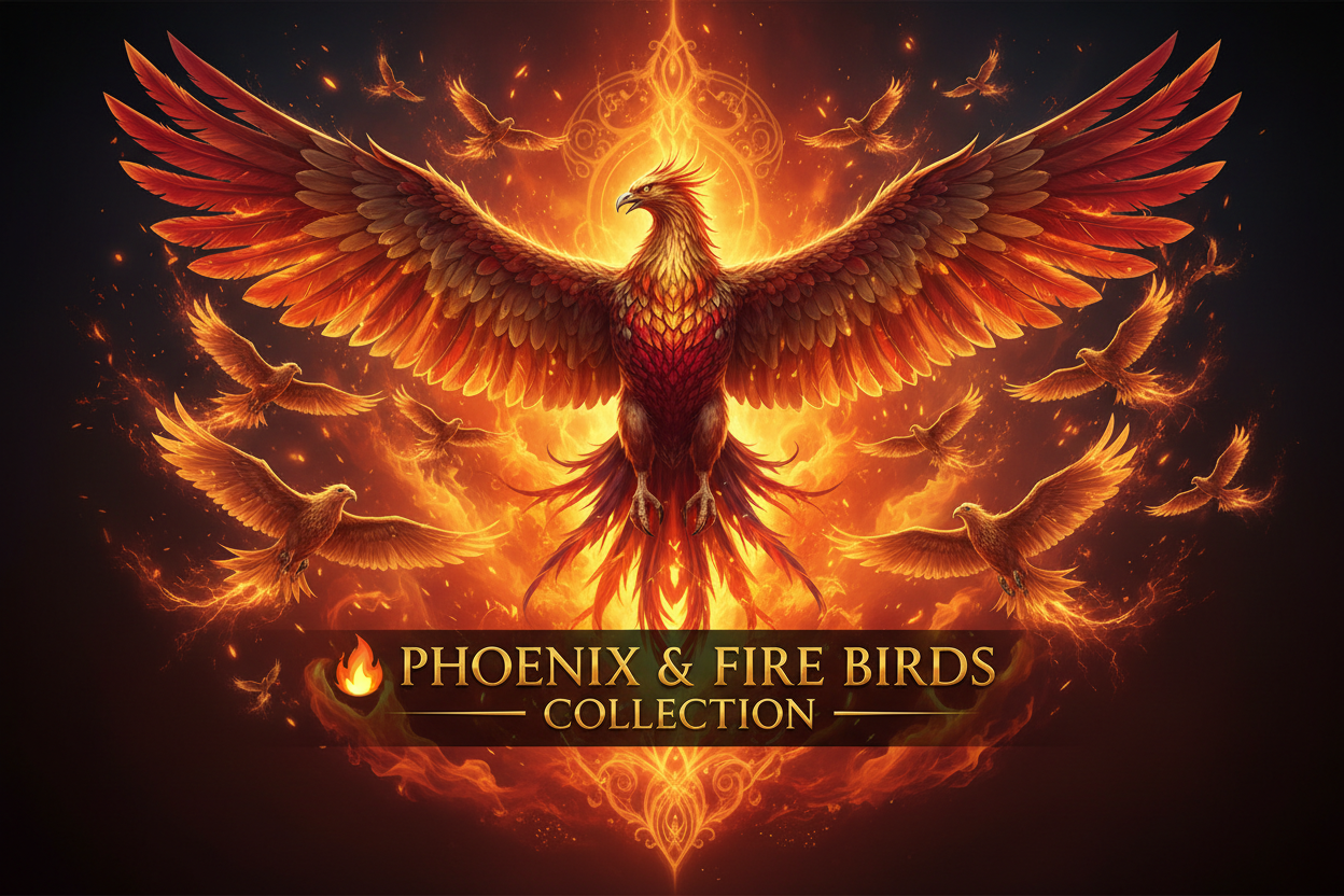 🔥 Birds & Wolves Collection