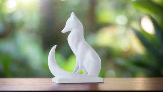 Ethereal Fox Sculpture