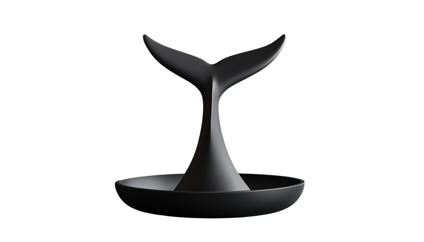 Whale Tail Jewelry Holder