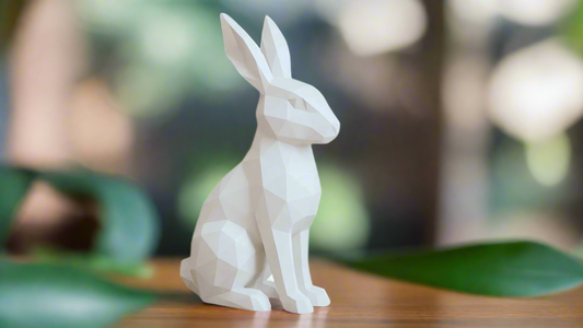 Low-Poly Modern Bunny