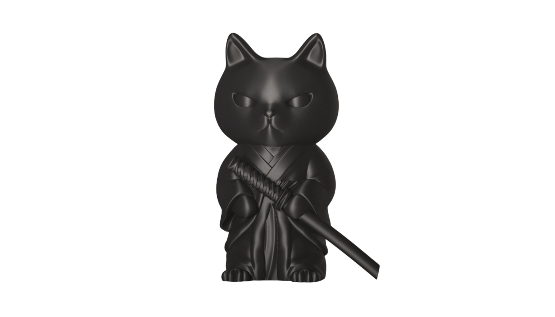 Shadow Samurai Cat
