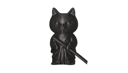 Shadow Samurai Cat