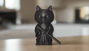 Shadow Samurai Cat