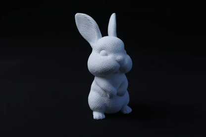Grey Rabbit Sculpture Showpiece for Home Decor | Animal Figurine India