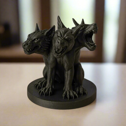 Cerberus Sculpture Showpiece for Home Decor | Three-Headed Dog Mythical Creatures India