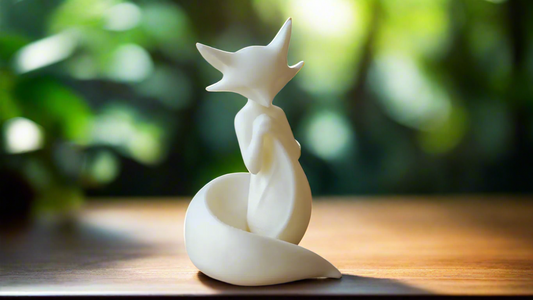 Mythical Fox Sculpture