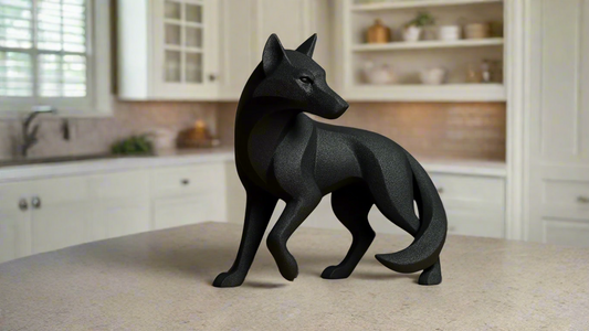 Howling Wolf Sculpture