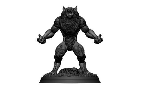 Werewolf Sculpture