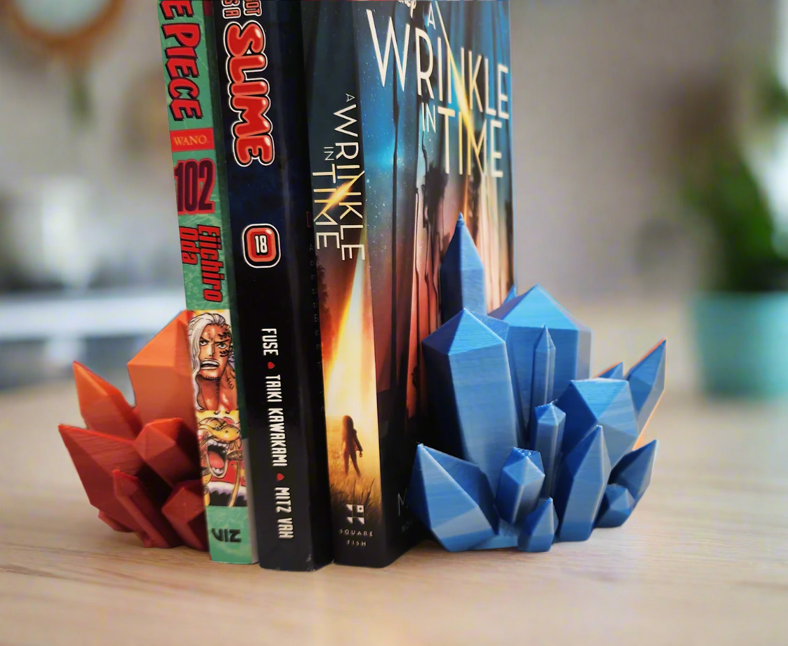 Crystal Cluster Bookends