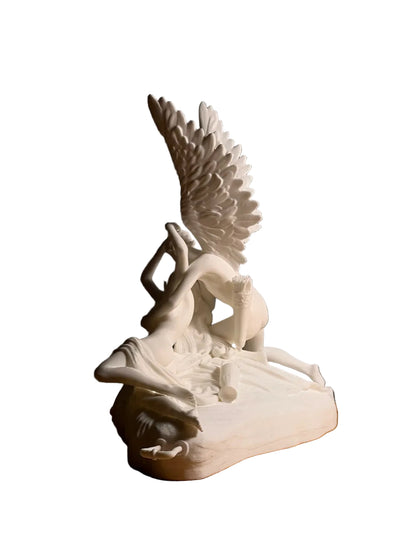 Beige Eternal Affection Sculpture for Home Decor | Romantic Couple Showpiece for India