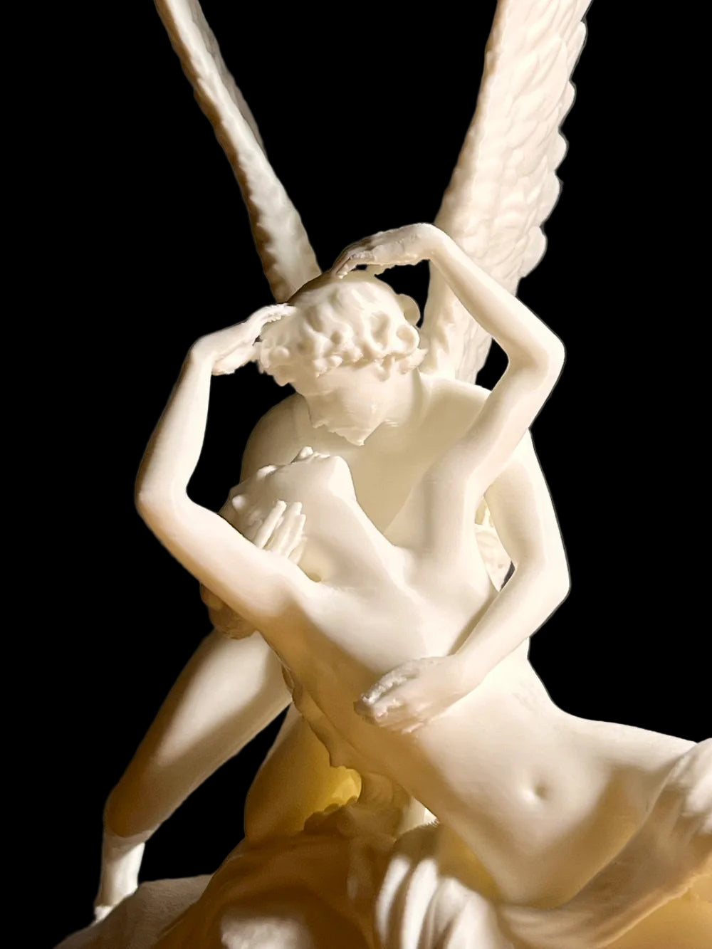 Eternal Affection Sculpture – Romantic Couple Figurine
