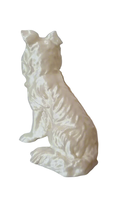 "Collie Dog Figurine – Realistic Home Decor"