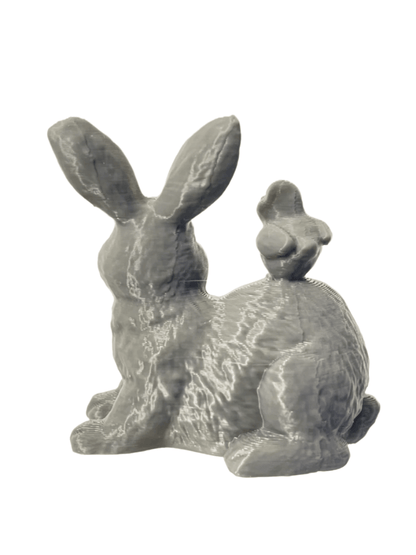Easter Bunny with Chick Sculpture Showpiece for Home Decor | Rabbit Figurine India