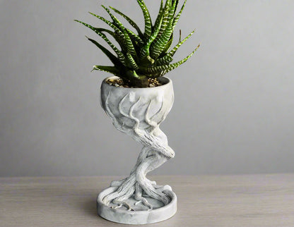 Nature-Inspired Roots Planter – Unique Tree Design