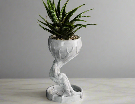 Nature-Inspired Roots Planter – Unique Tree Design