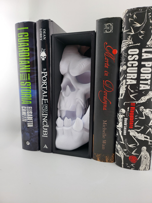 Orc Skull Book Nook
