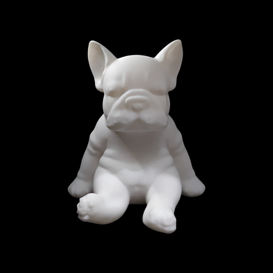 Dreamy Bulldog Sculpture