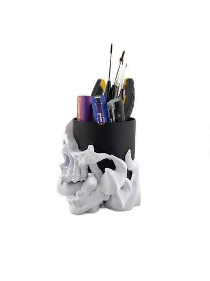 Skull Pen Holder Showpiece for Living Room | Home Decor Items India