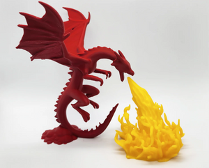 Fire-Breathing Dragon Duo