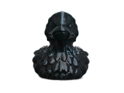 Duck Sculpture Showpiece for Home Decor | Black Gothic Animal Figurine India