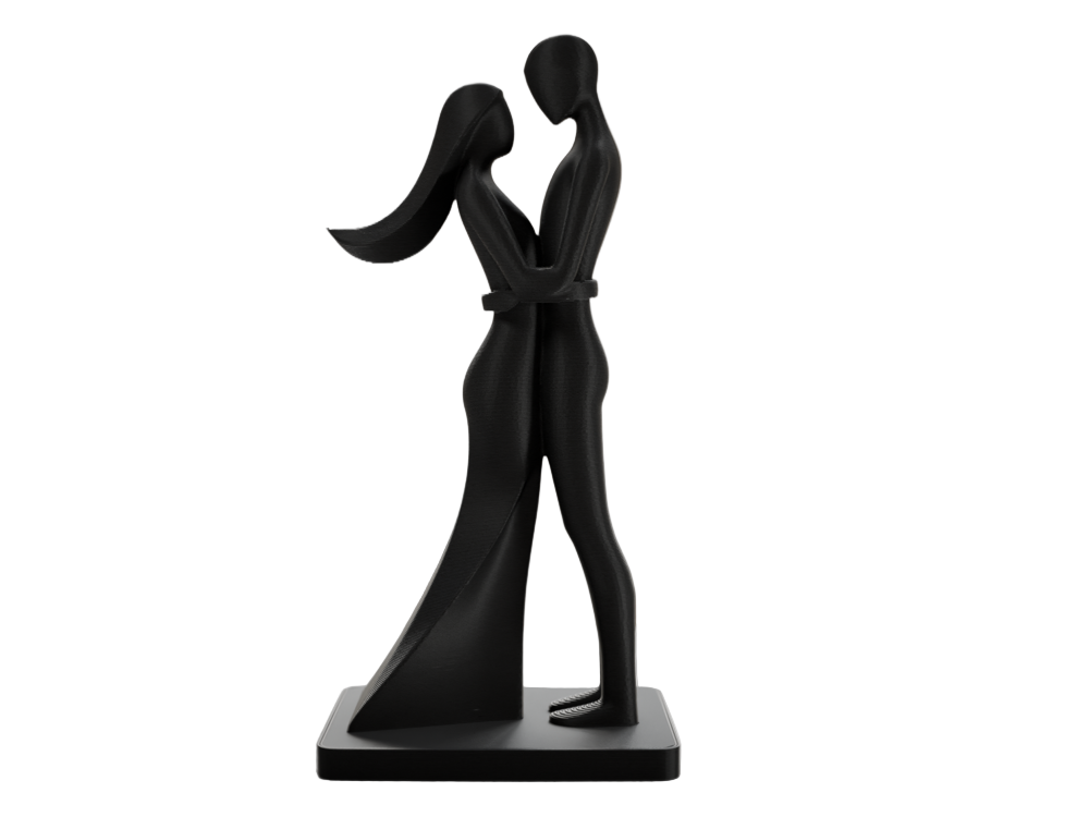 Heartfelt Embrace Figurine — Romantic Valentine’s Home Décor