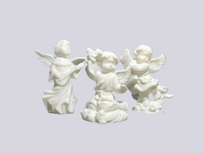 Angel Sculpture Showpiece for Home Decor | Angel Musicians Figurine Set India