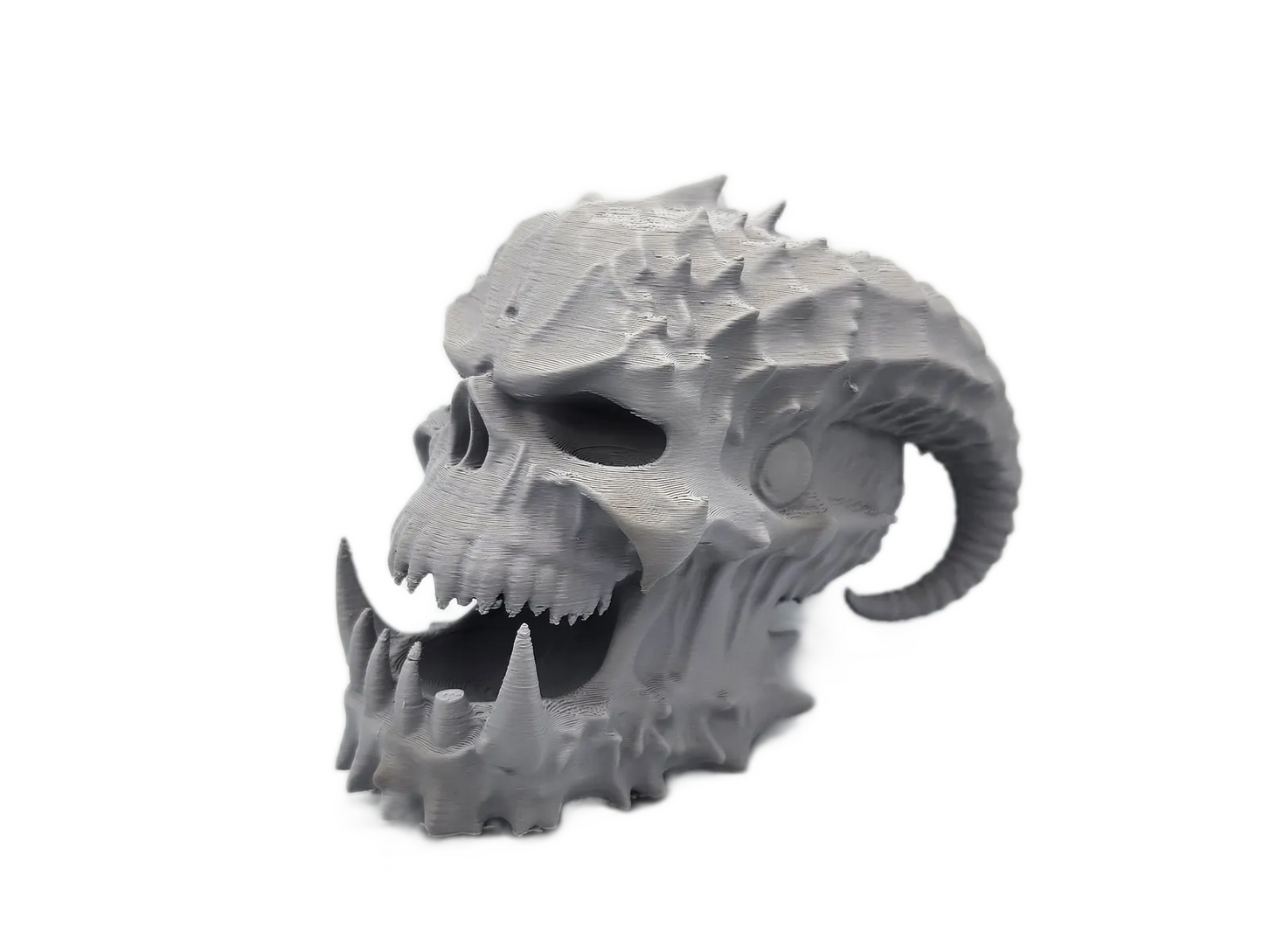 Devil's Skull Sculpture