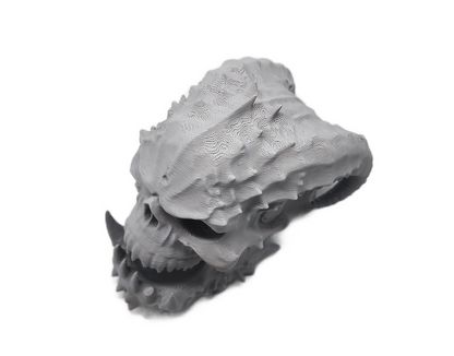 Devil's Skull Sculpture