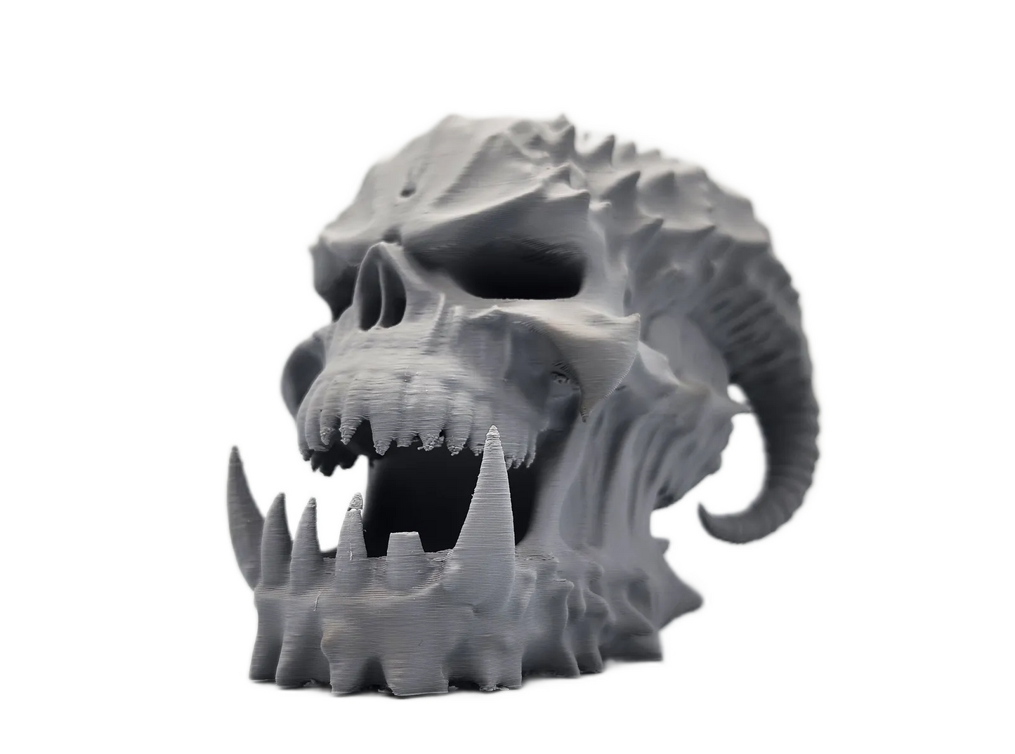 Devil's Skull Sculpture