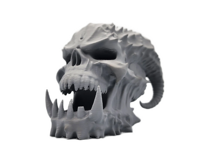 Devil's Skull Sculpture