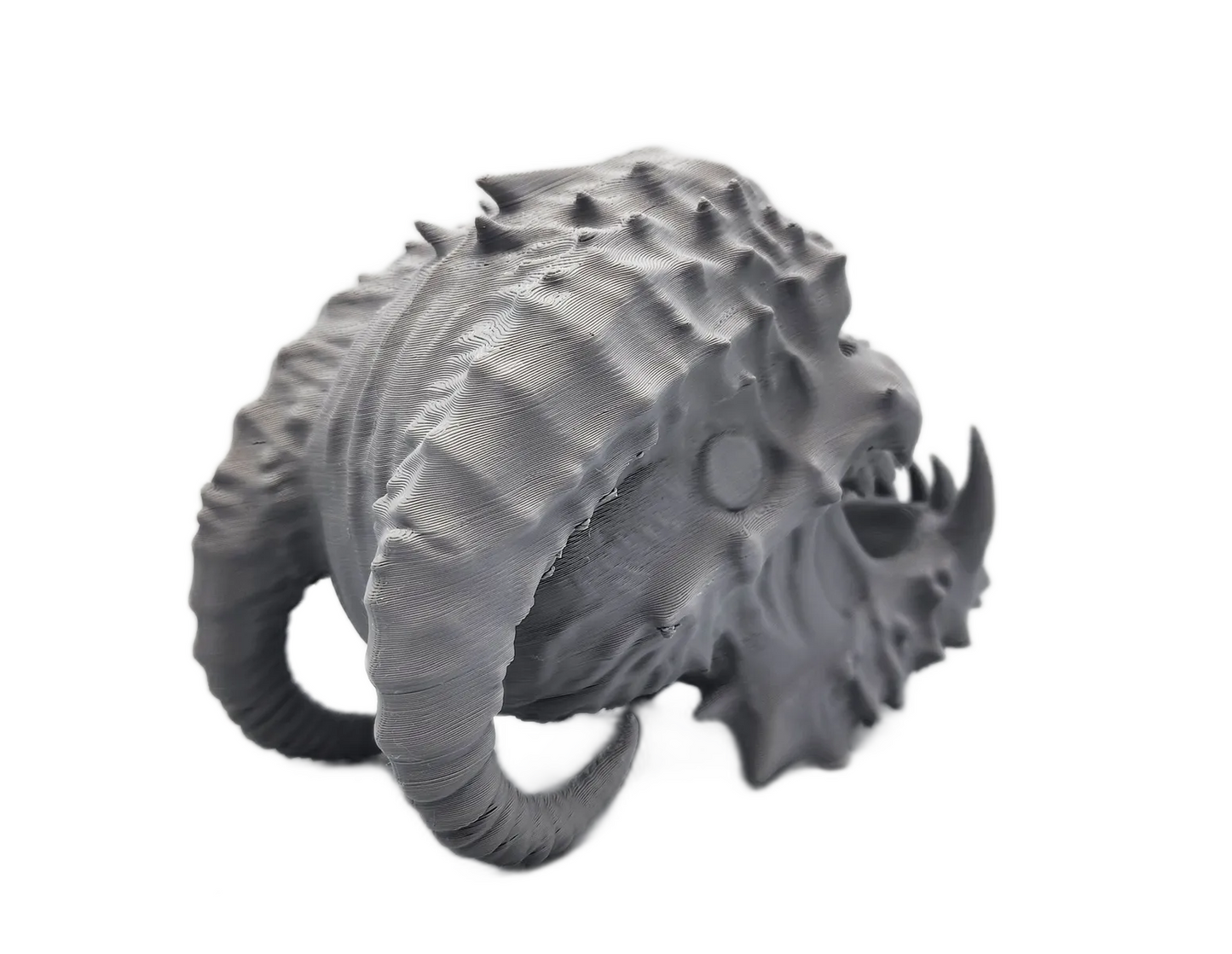 Devil's Skull Sculpture