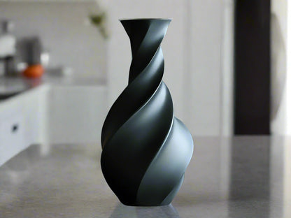 Twisted Geometric Vase – Stylish Modern Home Decor