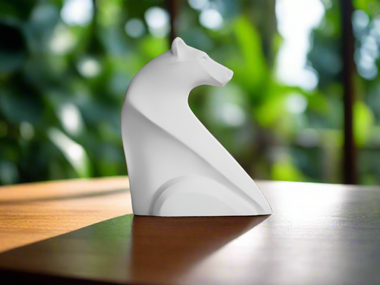 White Bear Sculpture