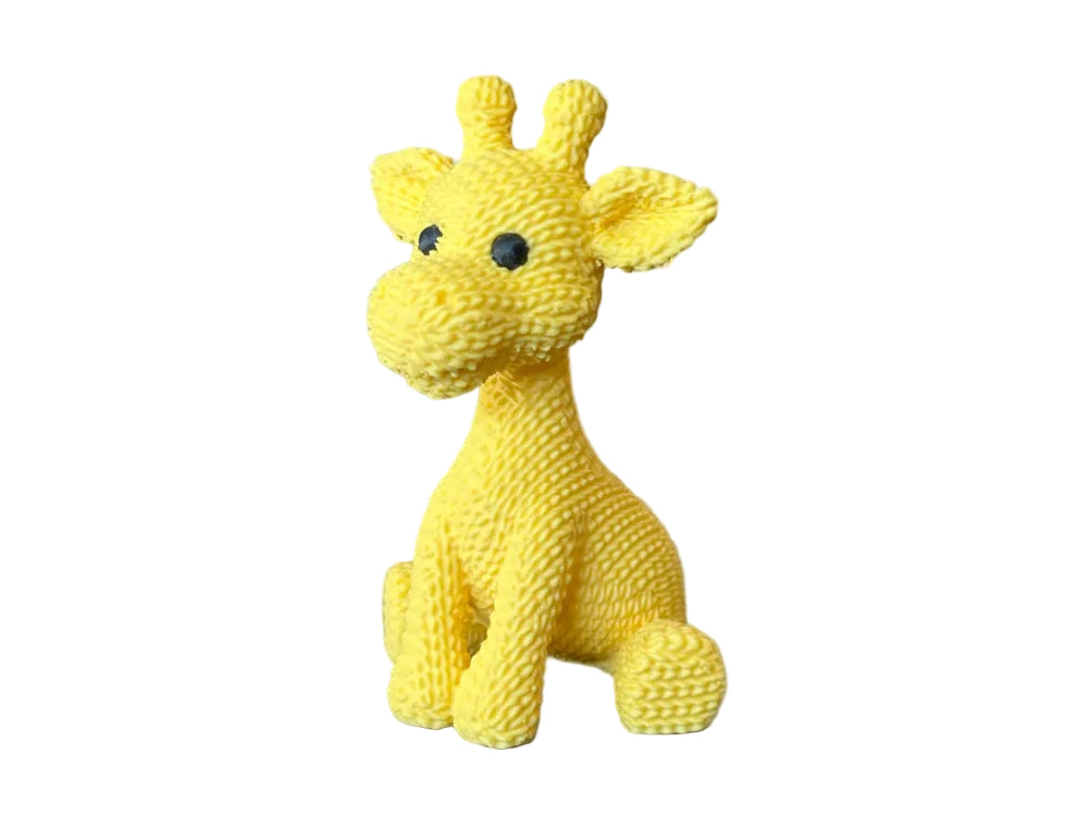Knitted Giraffe Figurine – Handcrafted Animal Showpiece | Cute Home Decor Gift for Kids & Wildlife Lovers India