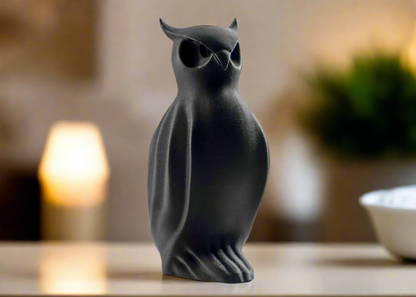 Modern Owl – Sleek Minimalist Figurine