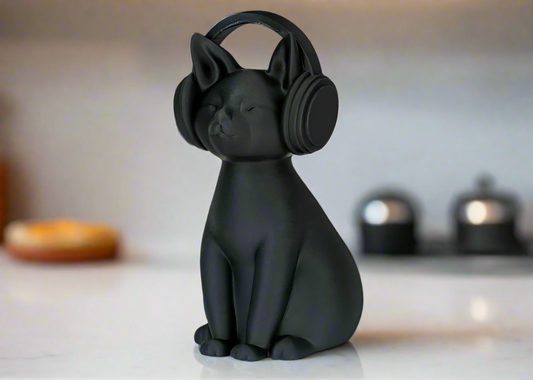 Groove Cat Sculpture