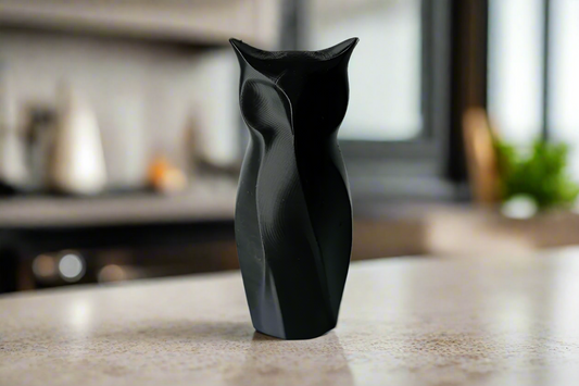 Minimalistic Owl Sculpture