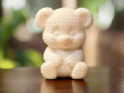 Bear Sculpture Showpiece for Home Decor | Knitted Bear Figurine India