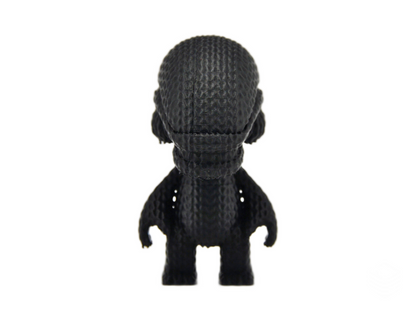 Alien Sculpture Showpiece for Home Decor | Black Sci-Fi Creature Figurine India