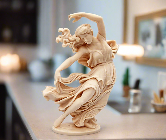 Graceful Dancing Goddess Sculpture