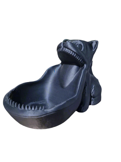 Scary Cat Bowl - Quirky Decor