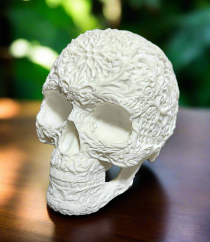 Skull Sculpture Showpiece for Home Decor | Decorative Skull Art India