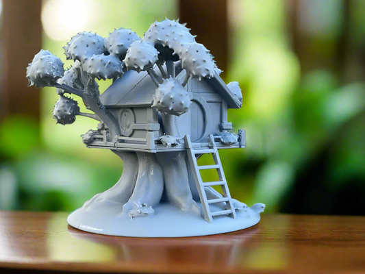 Miniature Hobbit Tree House