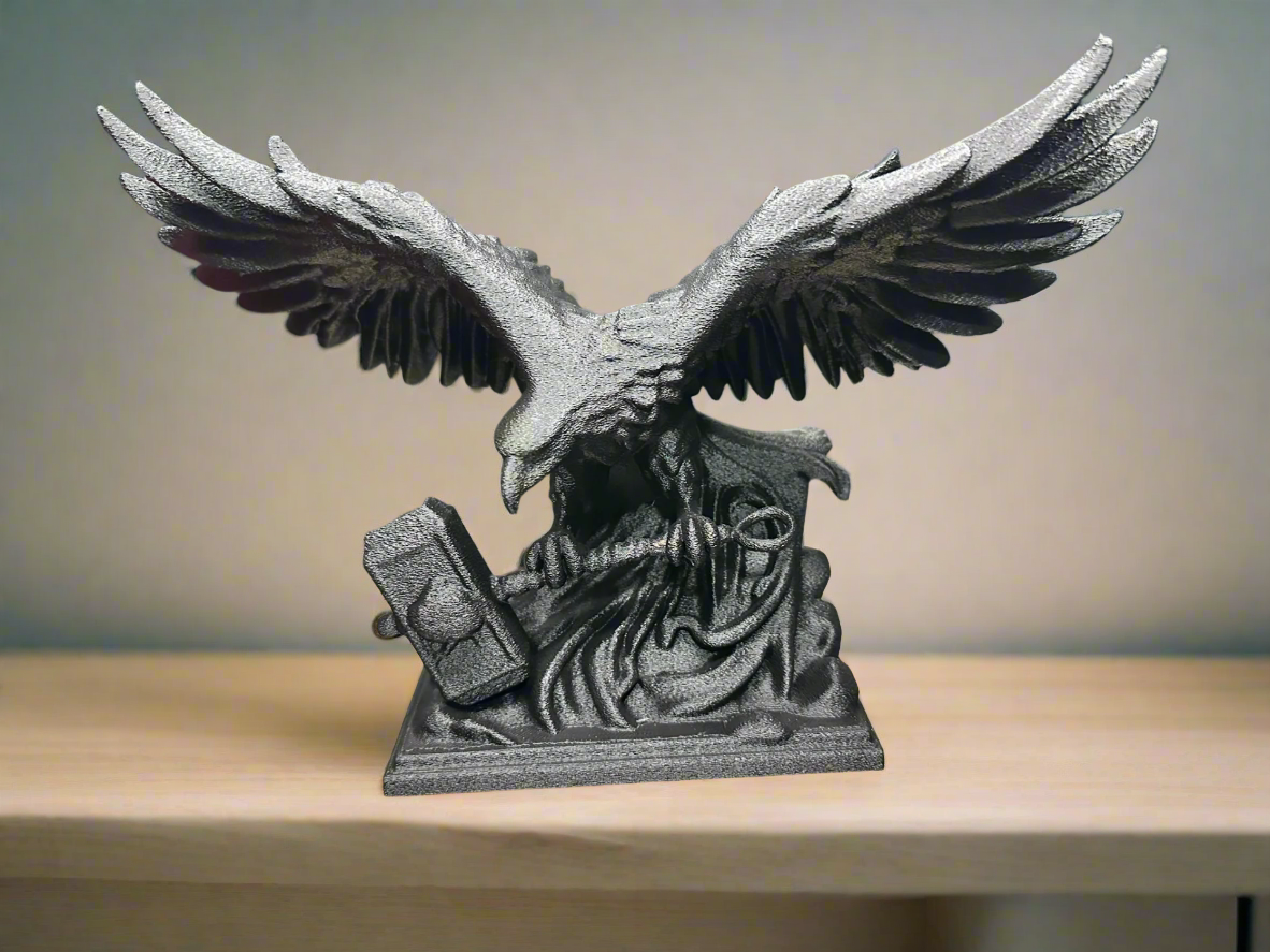 Eagle & Hammer Statue
