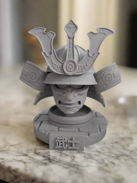 Samurai Helmet Display GREY