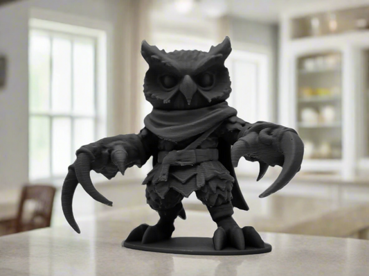 Fantasy Owl Figurine