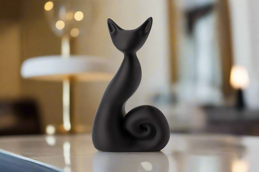 Minimalist Black Cat