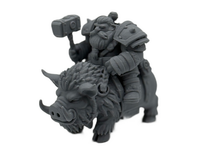 Fantasy Dwarf Rider